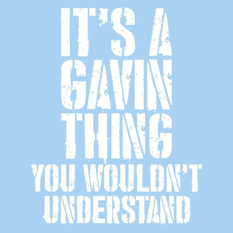 It's a gavin thing
