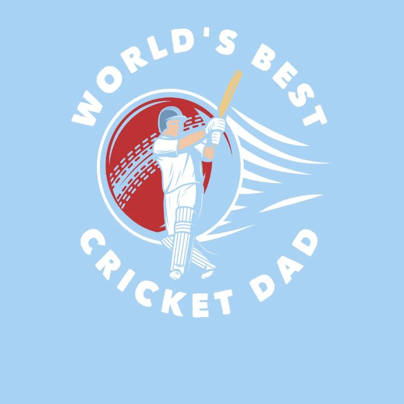 Best Cricketer Dad Design
