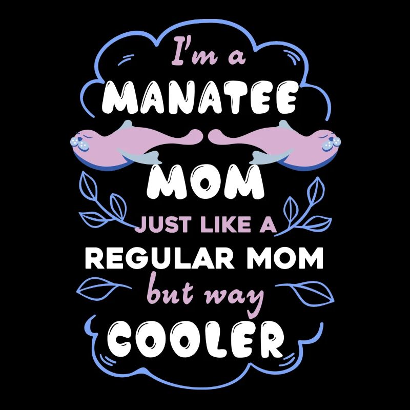 Cooler Manatee Mom