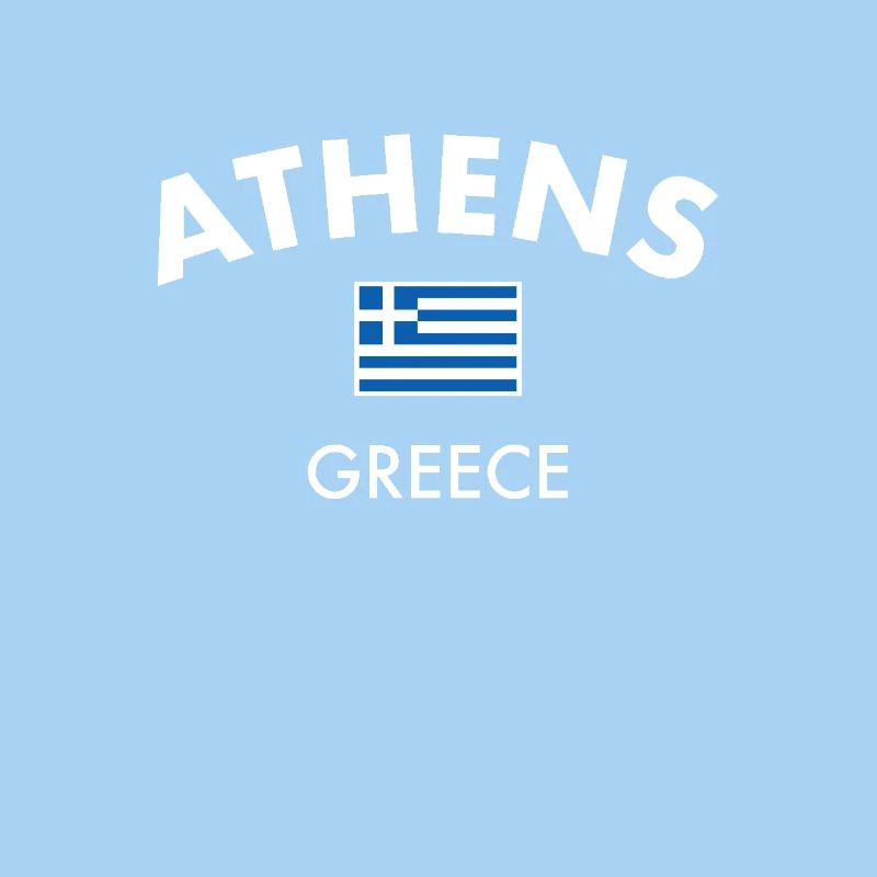 Athènes Grèce Drapeau grec Grec