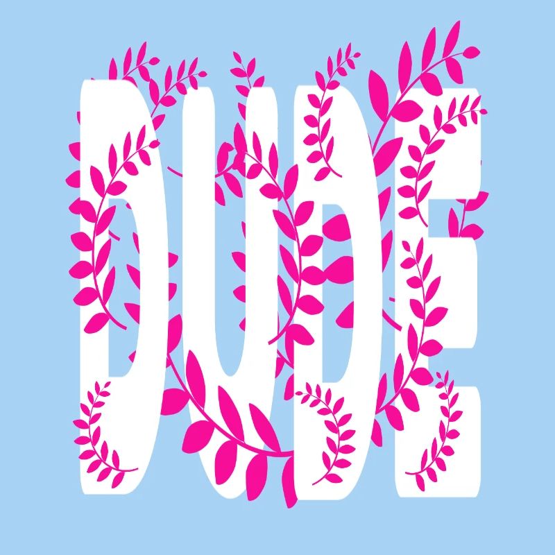 Hawaii stil text Dude