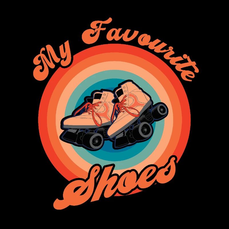 Rollerskater My Shoes Rollschuh Disco