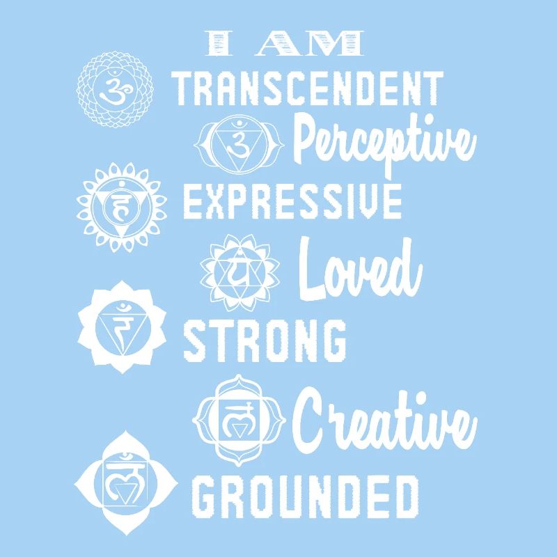 Chakra Chakra I Am Loved Strong Creative