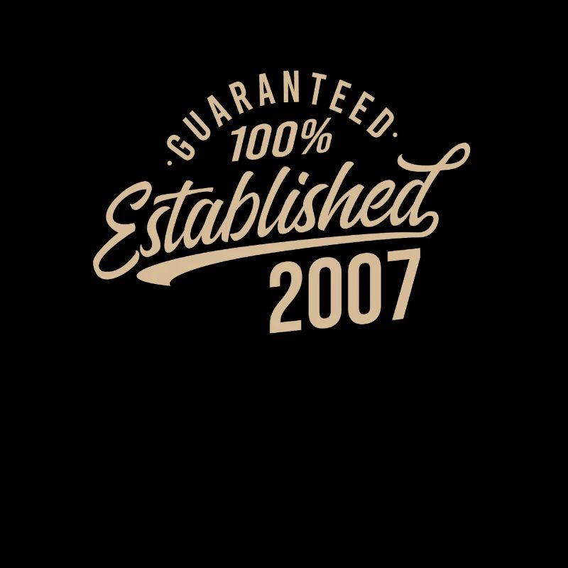 Geburtstag Established 2007