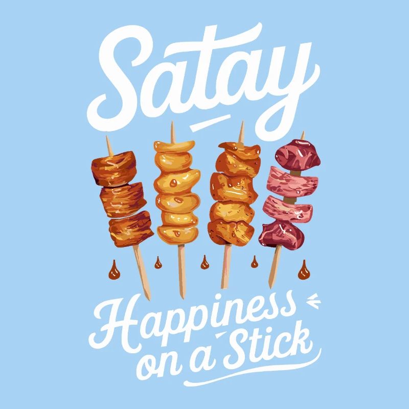 Satay Happiness On A Stick