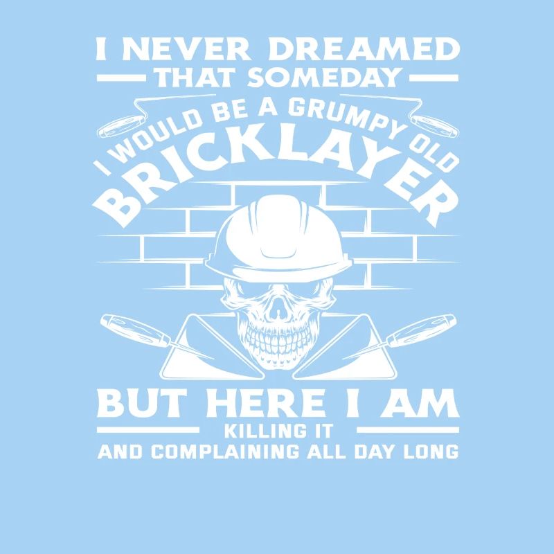 Mason Grumpy Old Skull Humor Quote