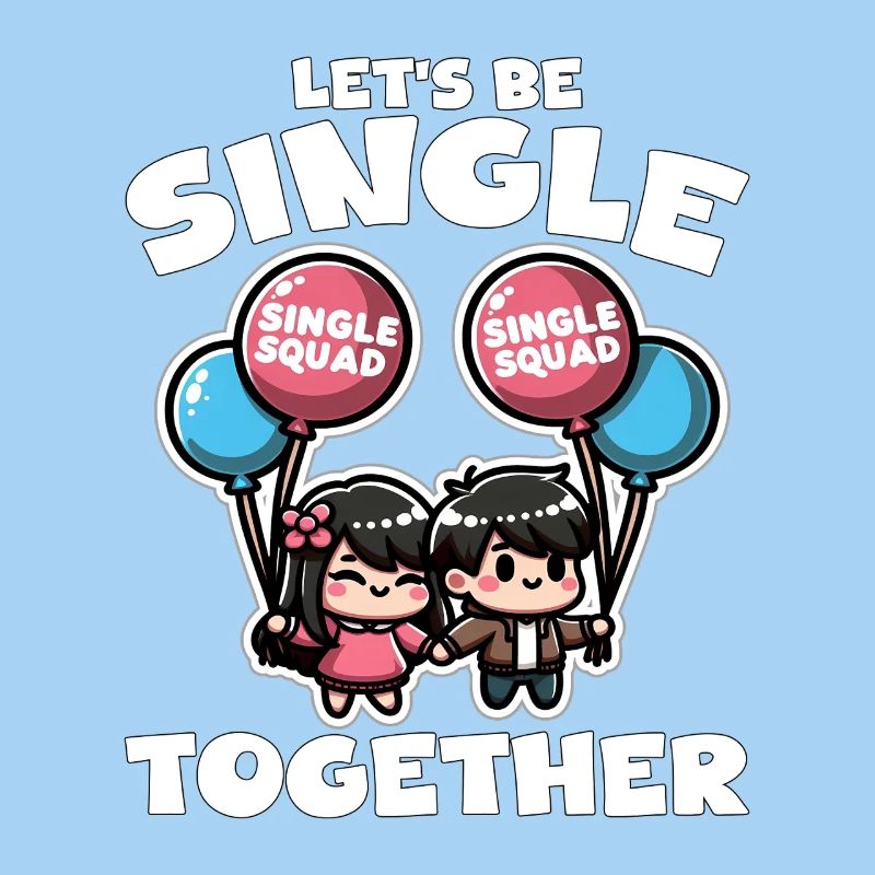 LASS UNS ZUSAMMEN SINGLE SEIN - GESCHENK