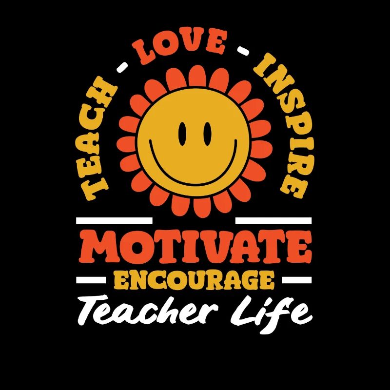 Elementary School Teacher Teaching Love Inspire
