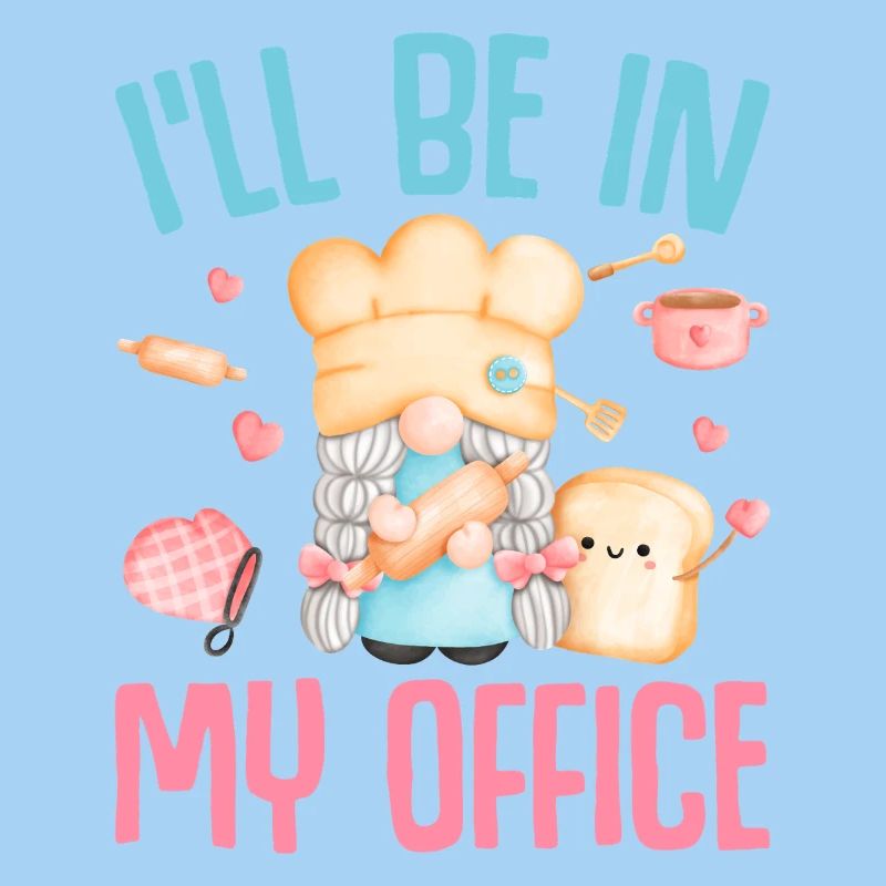 Funny Baker Gnome Design for Baking Fans