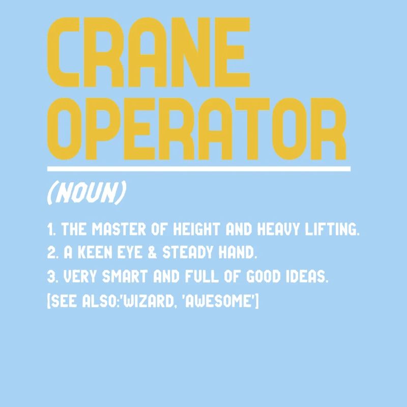 Crane operator definition