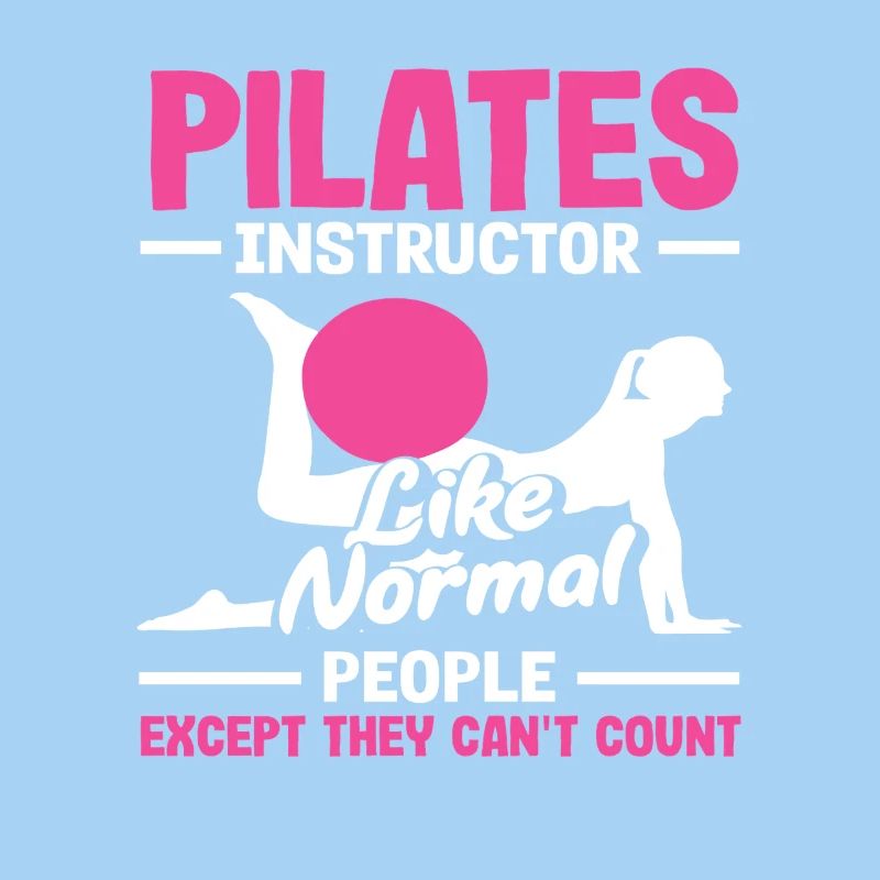 Instructeur de Pilates, dicton amusant