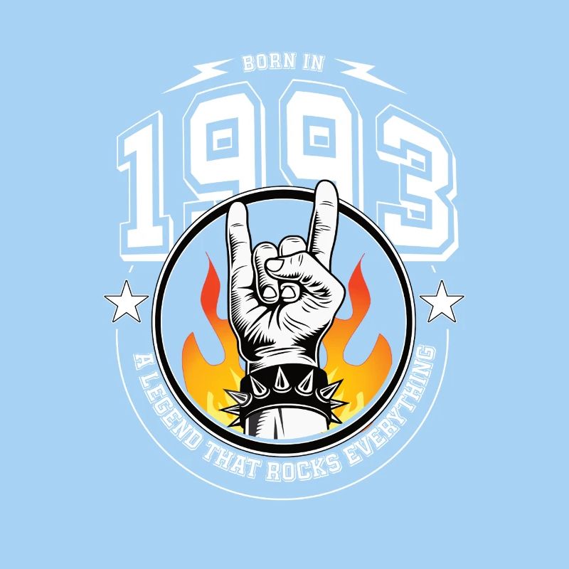 1993 Geburtstag, rockt alles