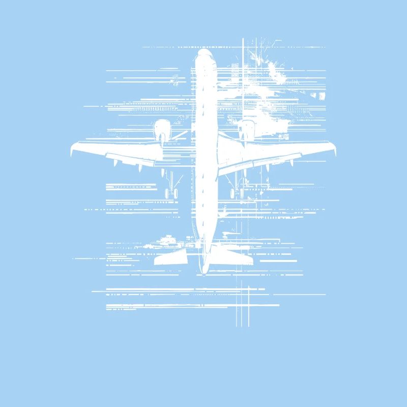 Flugzeug Zeichnung