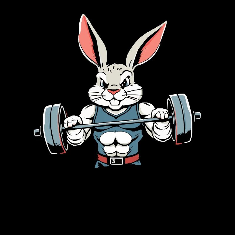 Easter Bunny On Pump Gym