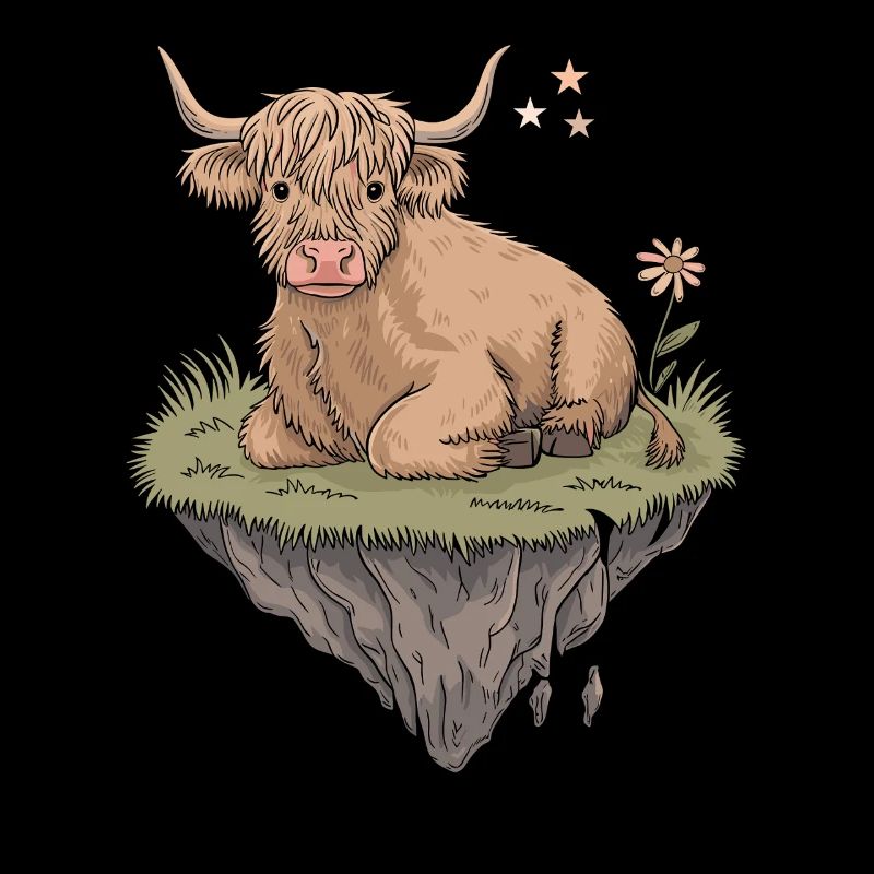Imaginative escape: Scottish Highland cattle