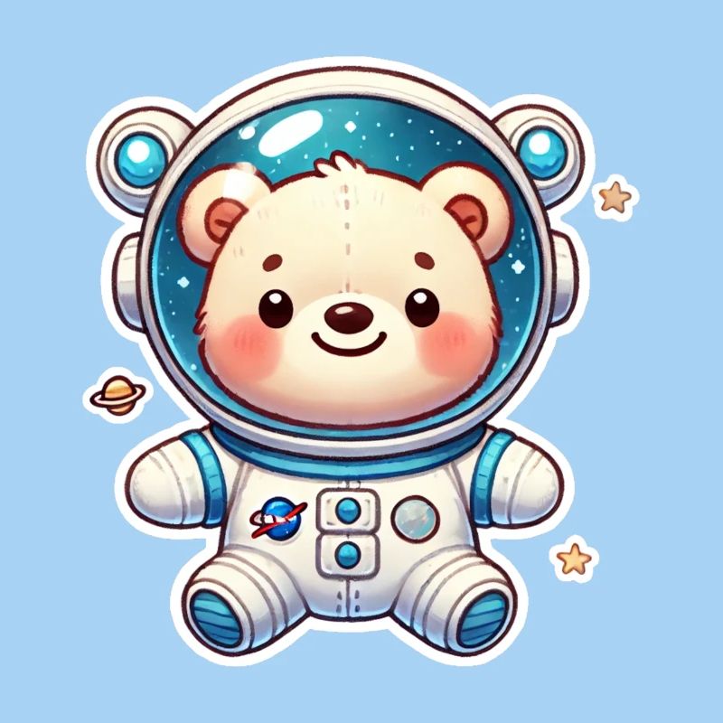 Teddybär Astronaut