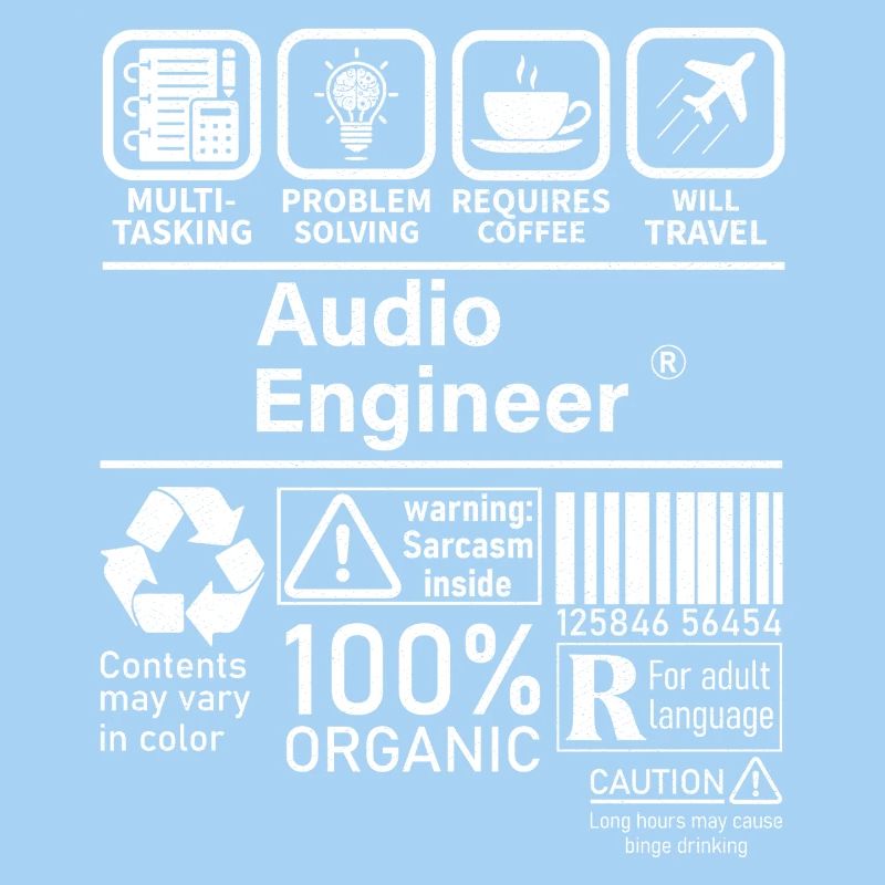 Audio Engineer multi tasking problem solving
