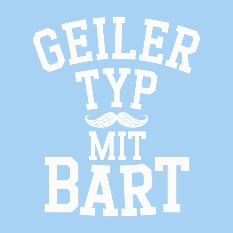 Geiler Typ Mit Bart Bartträger Barbier Vollbart