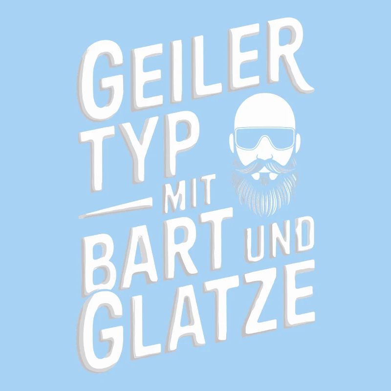 guy with beard & bald head beard wearer