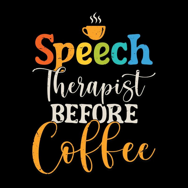 Speech Therapist Before Physiotherapy Coffee Lover