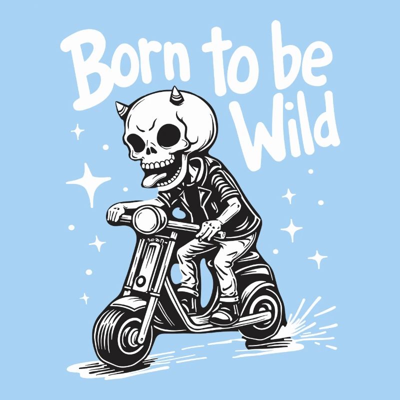 Skull Devil sur Scooter