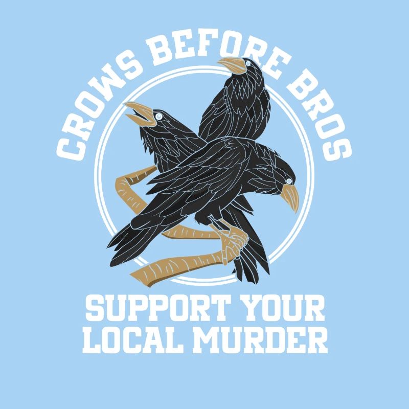 Crows Before Bros Unterstütze Deine Lokale Schar