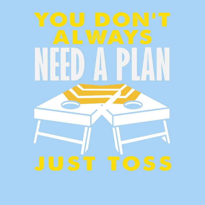 Cornhole Liebhaber Immer Einfach Werfen