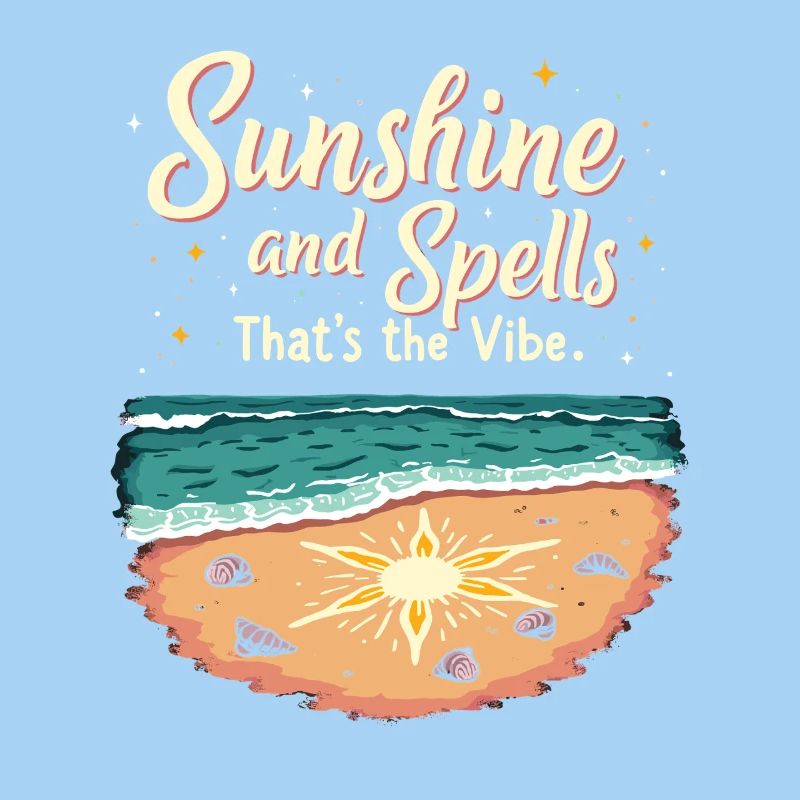 Summer Witches Beach Witch Aesthetic Sun Magic