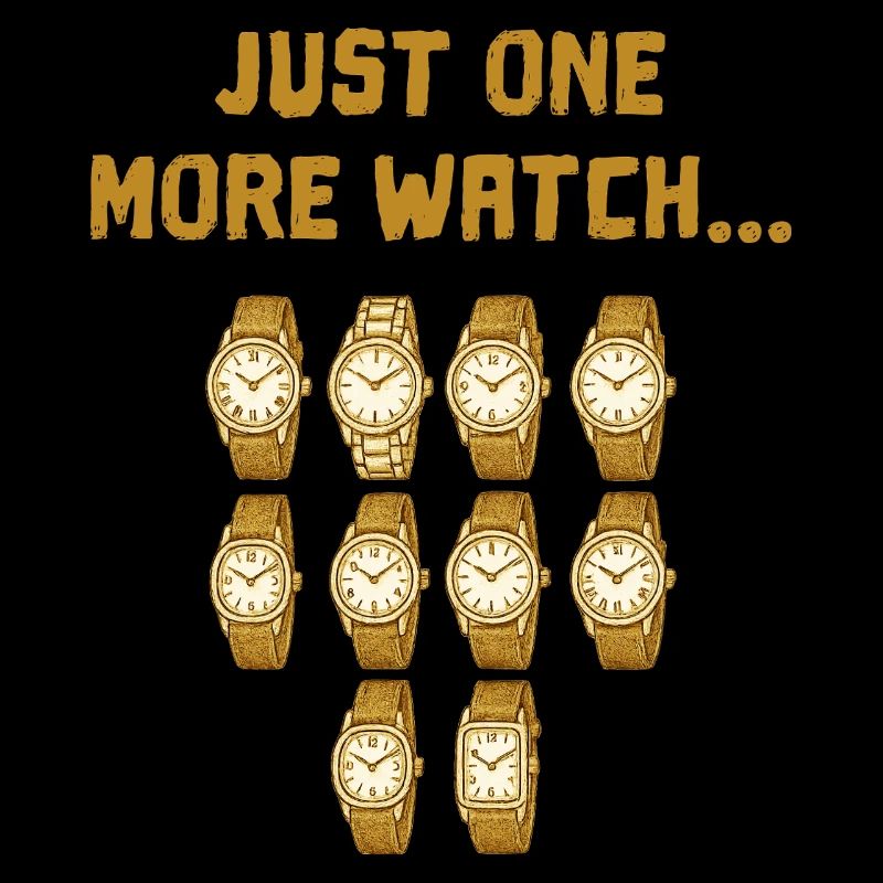 Nur noch eine Uhr mehr... Uhrensucht bei Sammlern