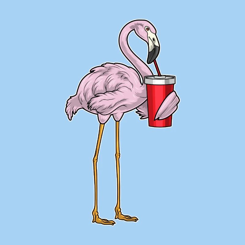 Flamingo Mug à emporter