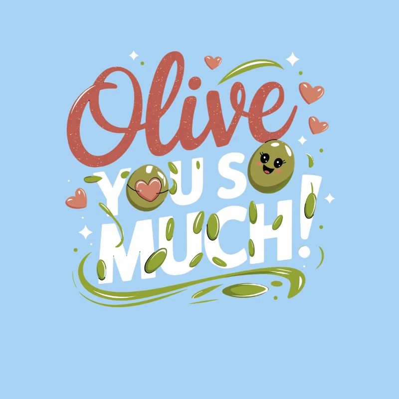 olive vous tellement drôle graphique avec sincère