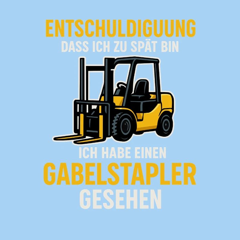 Ich hab einen Gabelstapler gesehen