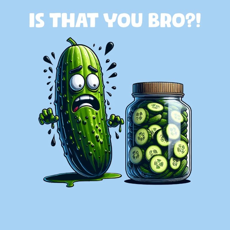 C’est toi mon frère ?! Cornichon de concombre Amateurs de concombre