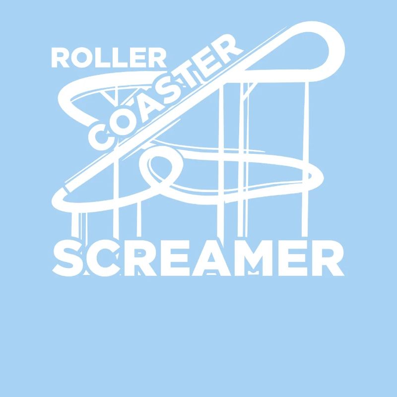 Freizeitpark Roller Coaster Screamer Achterbahn