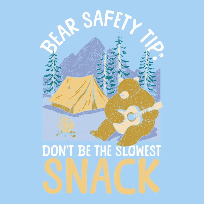 Camping Bear Attack Tip Hiking Camper