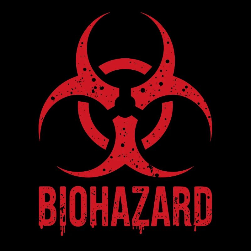 Biohazard Grunge Zombies Apokalypse Horror