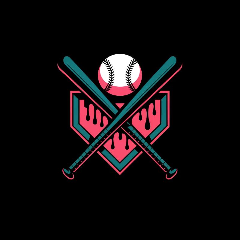 Baseball Eis Baseballschläger