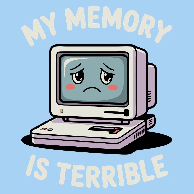My Memory Is Terrible Funny Computer Funny Coding