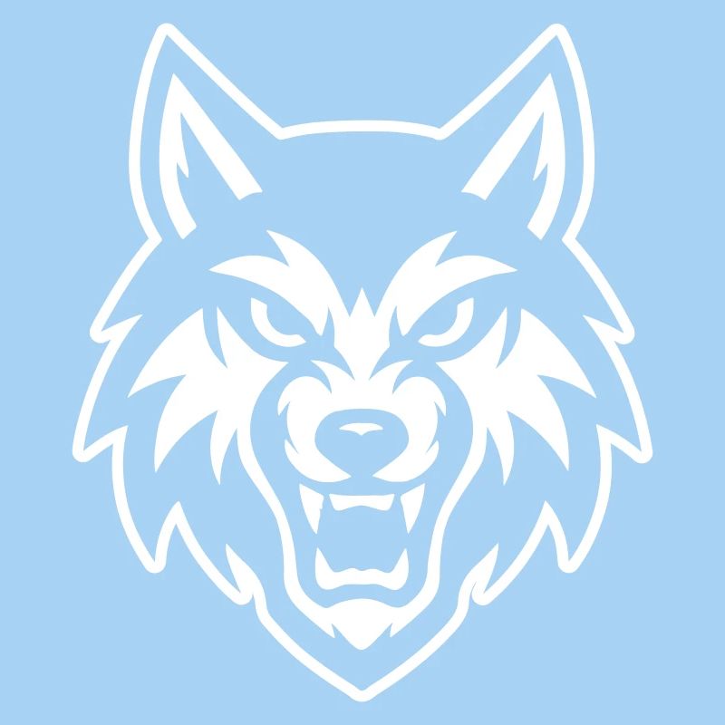 Logo de la tête de loup