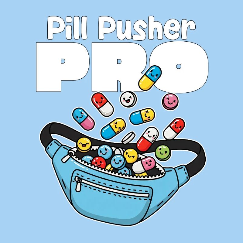 PILL PUSHER PRO - KRANKENSCHWESTER GESCHENK