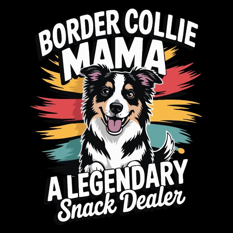 Border Collie Mama – Revendeur de collations légendaire