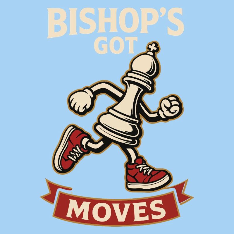 Bishop Got Moves Chess Player Board Game