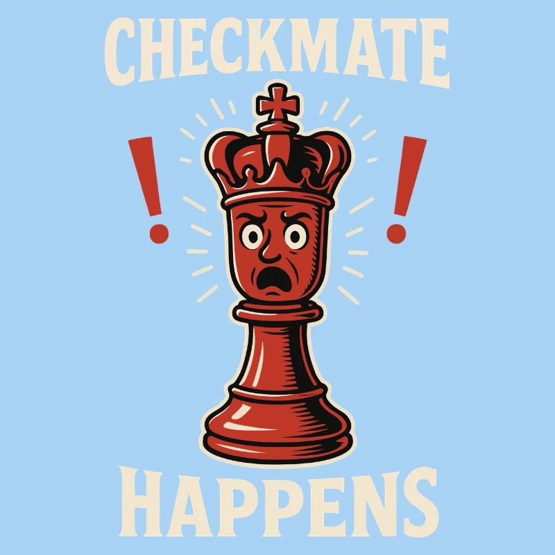 Checkmate Happens Jeu de société de joueur d’échecs