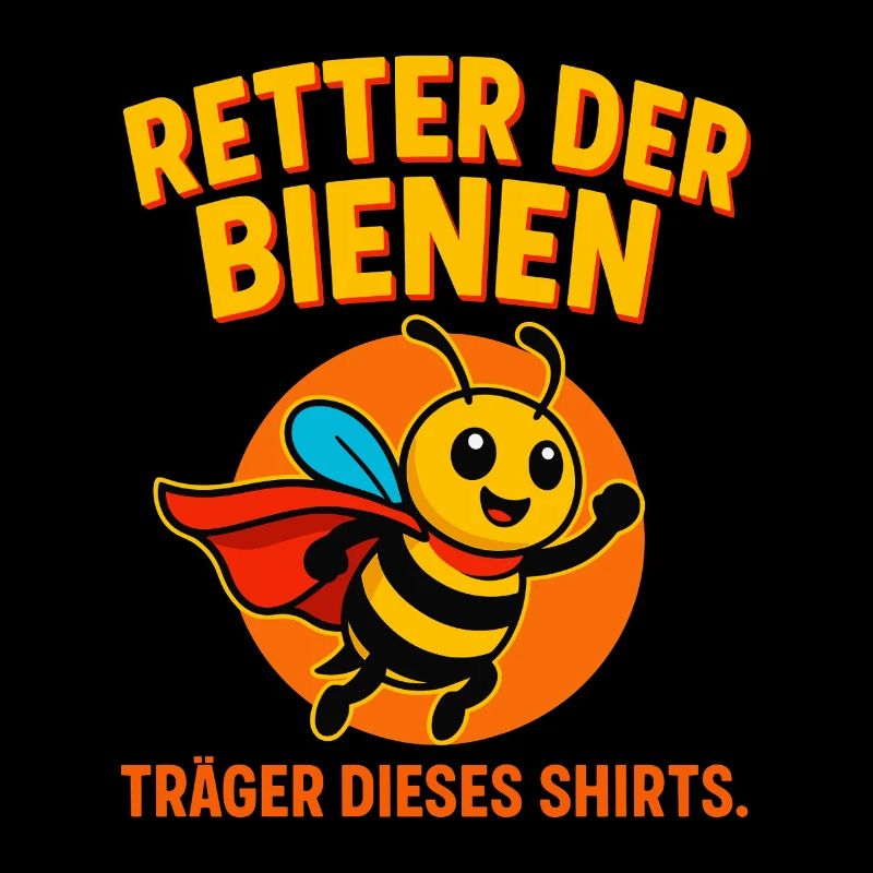 Retter der Bienen Superheld