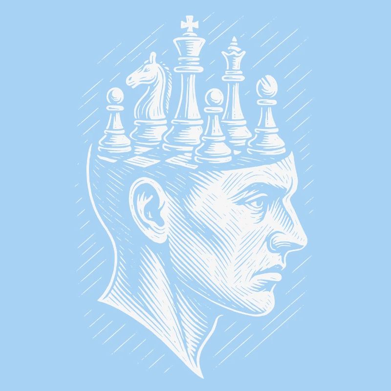 Chess Enthusiast Ghost Chess Player