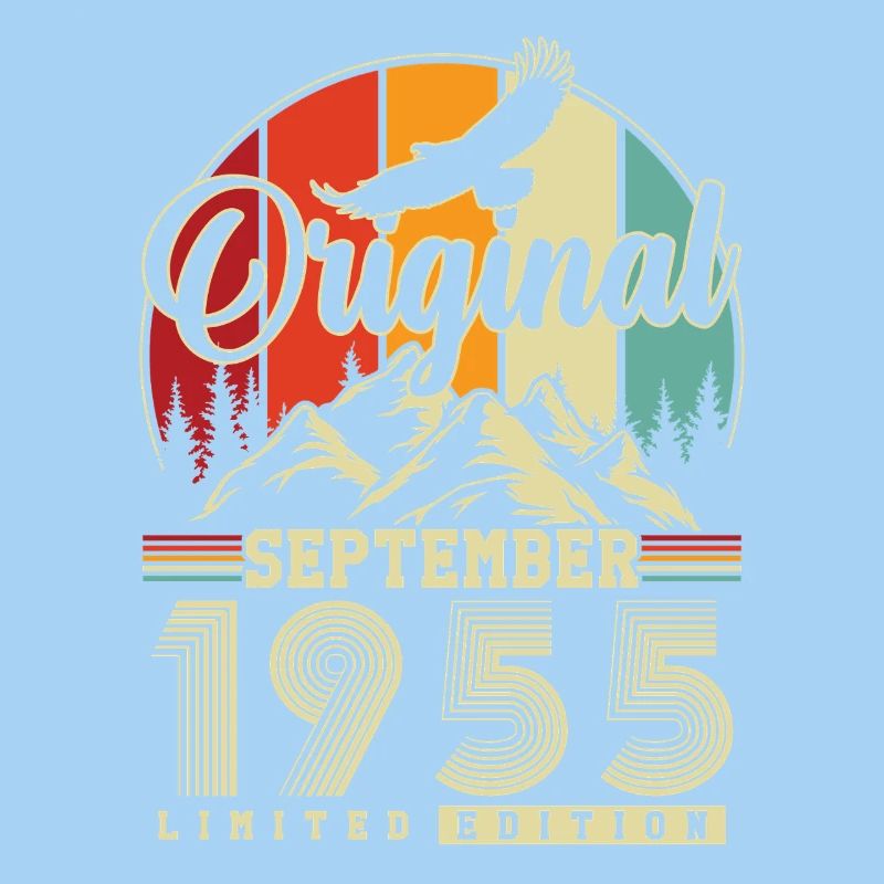 Original September 1955 Year Birthday