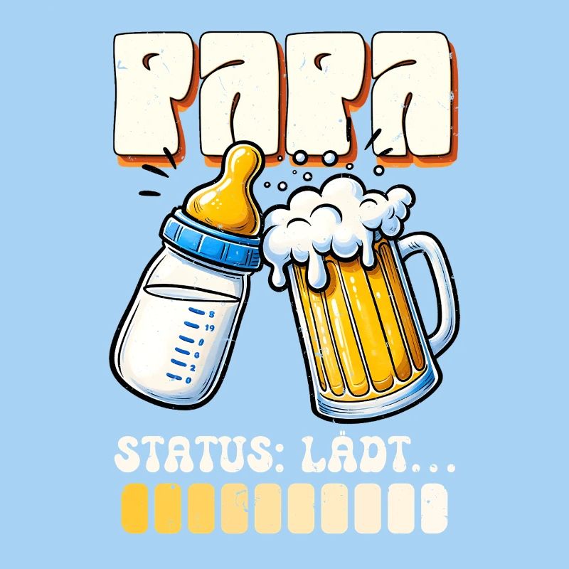 Expectant father DAD STATUS LOADING Funny