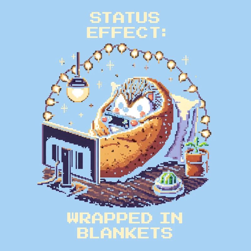 Status: Eingekuschelt in Decken