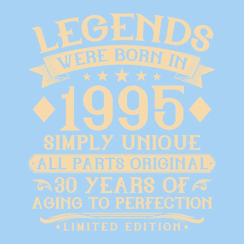 30e anniversaire de naissance : 1995 - 30 ans