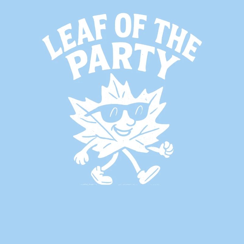 Blatt der Party Happy Fall Ernte Herbstblatt